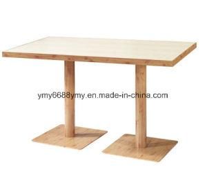 Fire-Proof Plate Desktop Western Table