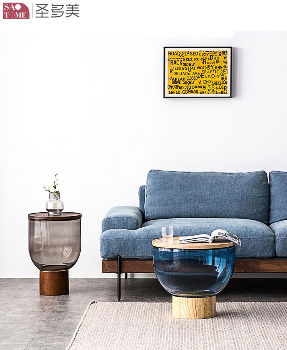 New Style Separate Shape Glass Table Home Furniture Living Room Coffee Table Metal Side Table Bedroom Table Melamine Laminated Tea Table