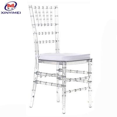 Cheap But Strong White Resin Chiavari Chair for Wedding
