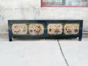 Country Chinese Furniture Old Living Hand Painted TV Stand