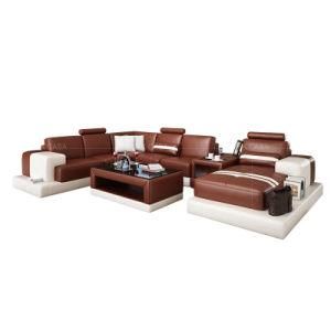 Modern Genuine Leather Sofa Set Designs Furniture Living Room Sofa Sets