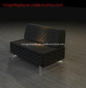 PU Sofa with Stainless Steel Leg