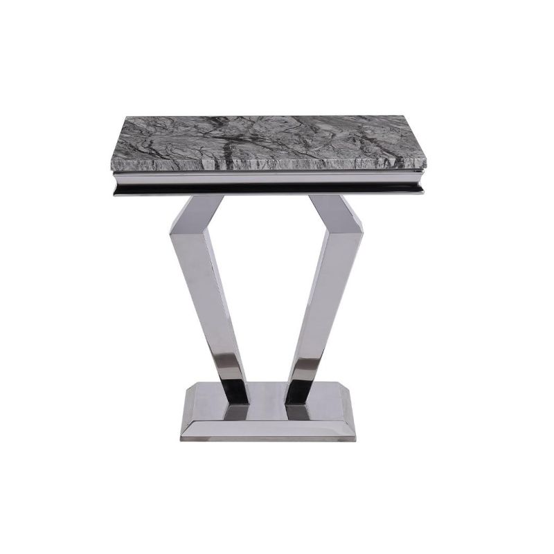 Modern Cafe Bar Furniture Frame Stainless Steel Tea Table Legs Side Table
