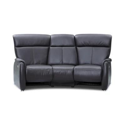 Dubai Furniture Home Theater Recliner Genuine Leather Sofa