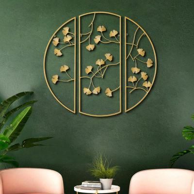 Luxury Display Gold Wrought Iron Metal Frame Other Home Hotel Wall Decor