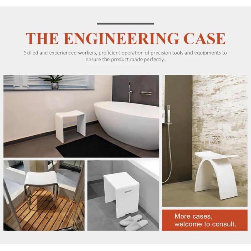 Bathroom Furniture Sanitary Wares Simple Design Shower Stool Chair
