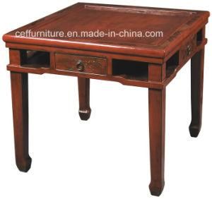 Asia Oriental Chinese Classical Wooden Entertainment Mahjong Table