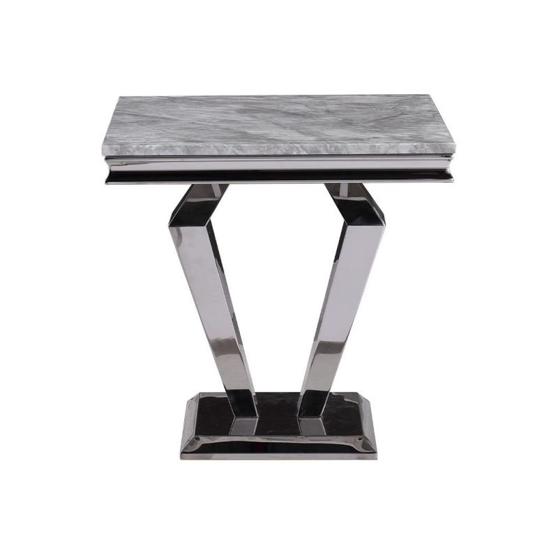 Modern Cafe Bar Furniture Frame Stainless Steel Tea Table Legs Side Table