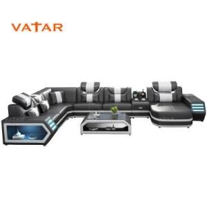 Vatar Foshan City Sofa, Foshan Furniture Leather Living Room Sofa