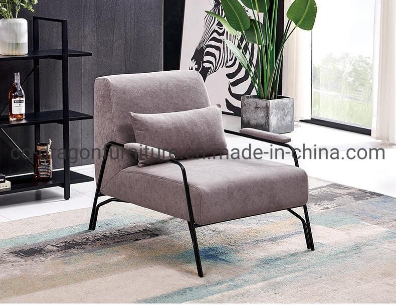 New Design Metal Frame Fabric Leisure Chair for Livingroom Furniture