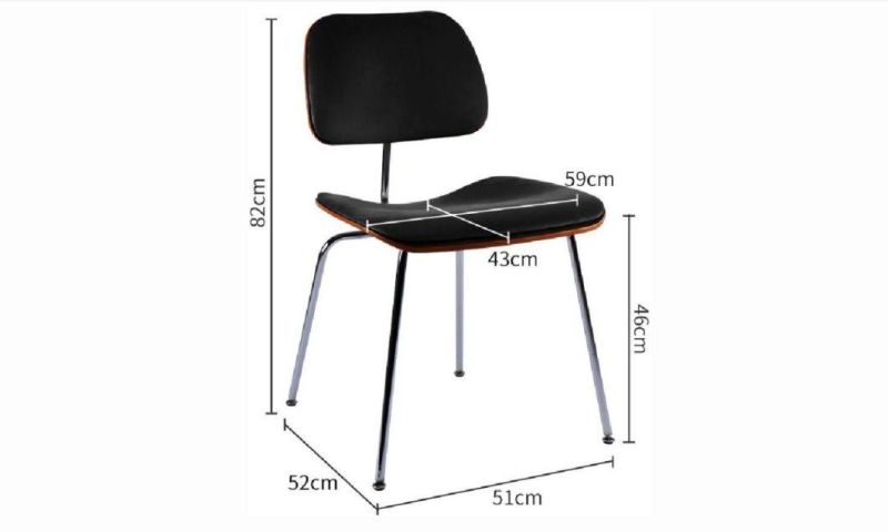 Zode High Quality Modern Fashion Wood Leisure Conference Reception Restaurant Training Dining Restaurant Home Office Chair with Seat Pad