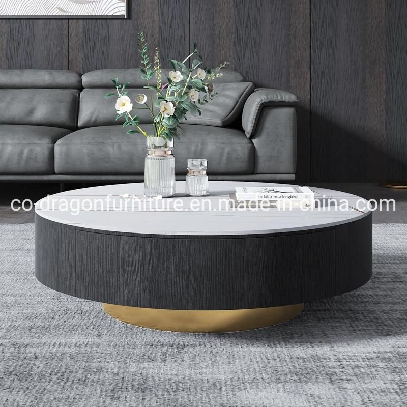 Fashion Luxury Living Room Furniture Wooden Coffee Table with Top