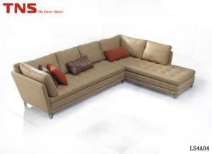 Hot Selling Modern Living Room Furniture Leather Sofa (LA4A04)