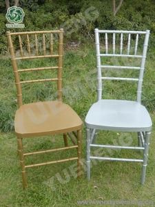 Resin/ Plastic Chiavari Chair (Golden/ Silver-YM1103G/S)