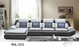 Gray Color Corner Sofa (RHL1213) /Fabric Sofa