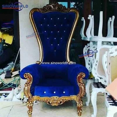 Hotel Restaurant Home Dining Furniture Wedding Chair Throne King Chair