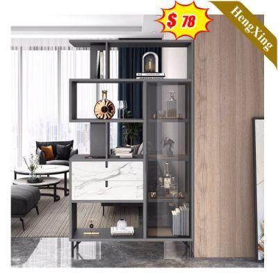 Resonable Prices Modern Wood Living Room Furniture Storage Marble Clothes Coat Rack Cabinets