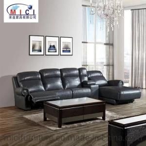 Leisure Living Room Furniture Recliner Leather Sofa