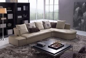 Discount Leather Corner Sofa (B06)