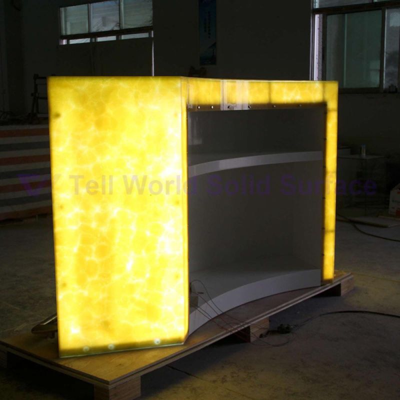 LED Club Furniture Commercial Restaurant Bar Counter