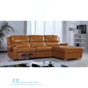Modern Leather Recliner Sofa for Home Theater (DW-1005-3S)
