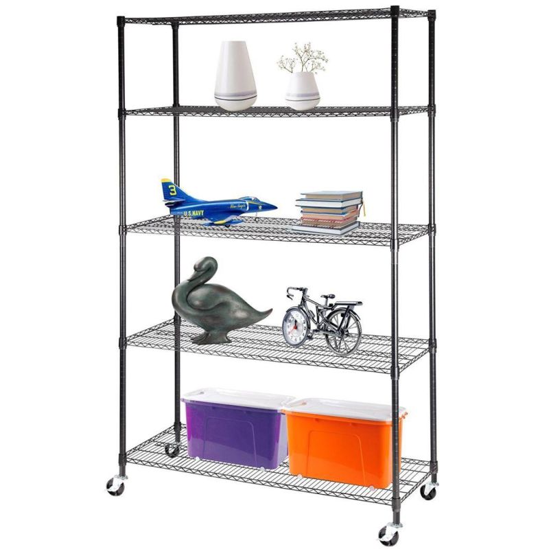 Storage Shelf Portability Multi Layer Shelf