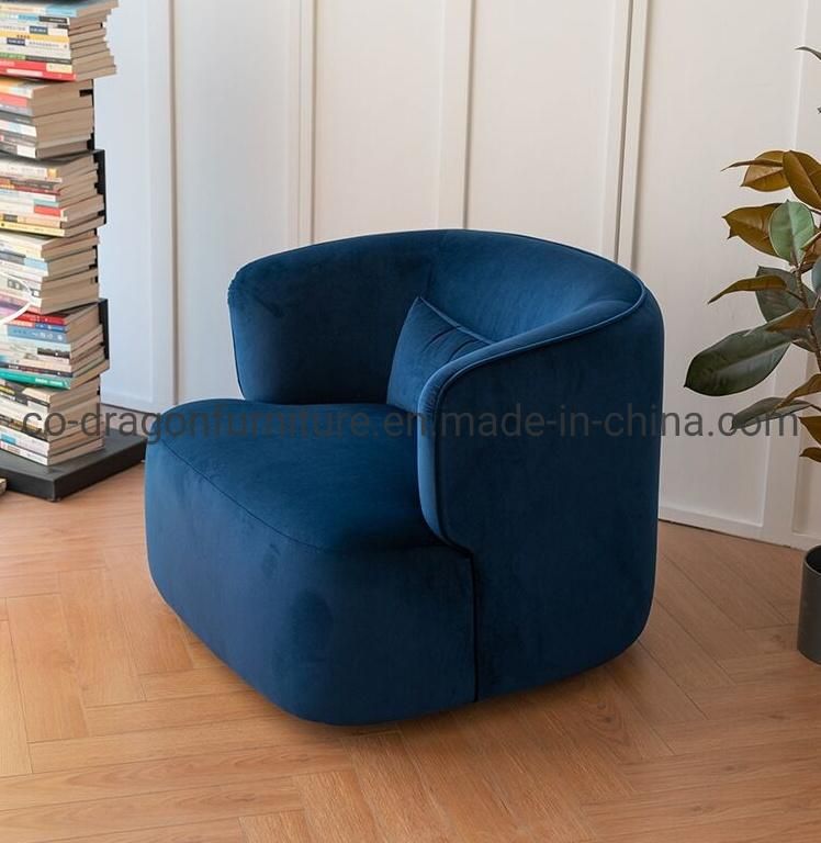 New Design Fashion Livingroom Furniture Fabric Leisure Chair with Sponge