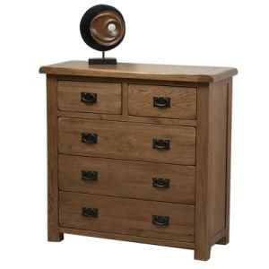 French Style 3+2 Chest/ Solid Oak Chest/ Wooden Chest (HSRU-003)