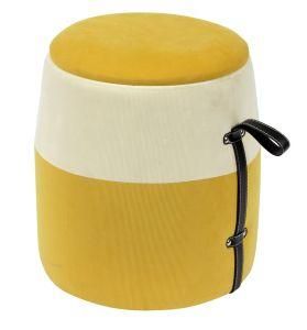 Knobby New Fashion Corduroy Storage Ottoman Stool with Removable Lid