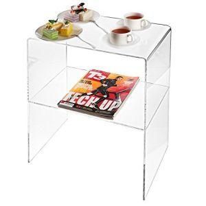 Acrylic Coffee Table/Clear Plastic Coffee Tables/U Shape Coffee Table