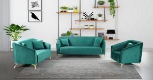 Modern Fabric Green Sofa