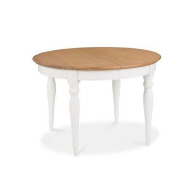Hampstead Two Tone 4-6 Extending Circular Dining Table
