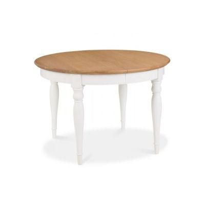 Hampstead Two Tone 4-6 Extending Circular Dining Table
