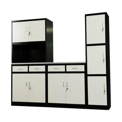 New Pick Steel Kitchen Cabinet Metal Kitchen Cupboard with Lockers