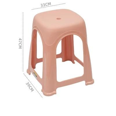 136 Family Living Room Simple Plastic High Stool Plastic High Chair