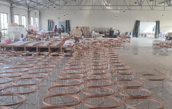 Side Table, Coffee Table with Hand-Woven Rattan and Glass Tops