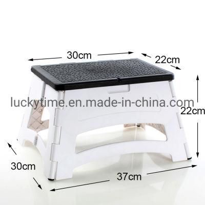 Heightening Plastic Folding One Step Stool