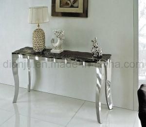 Home Stainless Steel Furniture Modern Hallway Table (X8038#)