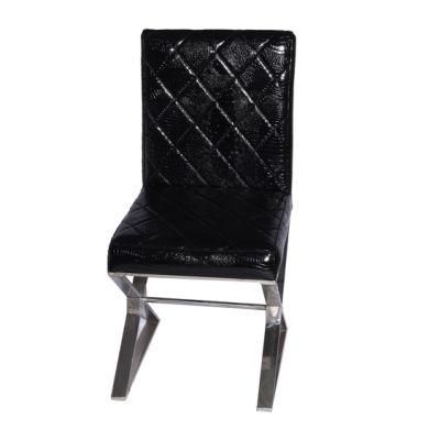 Black High Art Style Coffee Ballroom Small Black Chair