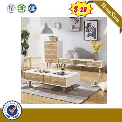 Hot Sell Home Hotel Living Room MDF Wooden TV Stand Coffee Table