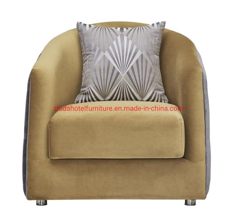 Fabric Leather Hotel Lobby Office Restaurant Armrest Chair for Sale
