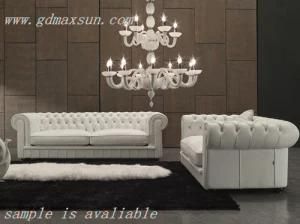 Fashion Desgin Living Room Leather Sofa (MSF-08037)