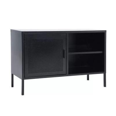 Iron 1 Door Accent Cabinet Metal Lockers with Foot