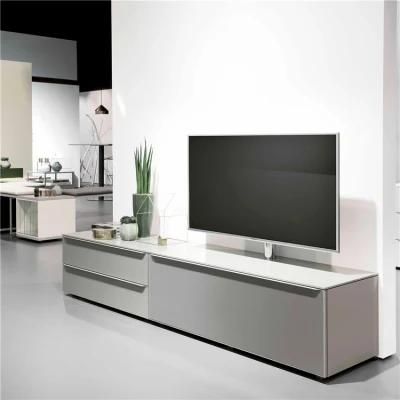 Customized Design TV Cabinet Console Modern Eco-Friendly Wall TV Cabinet Small Marble Top TV Cabinet