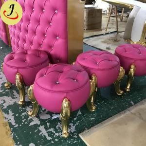Wholesale Price Beautiful King Throne Sofa Stool
