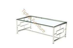 Cheap Modern Luxury Stainless Steel Console Table with Mirror