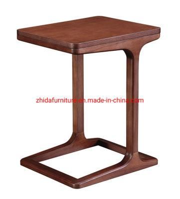 Home Furniture Small Sofa Side Square Wooden Side Table