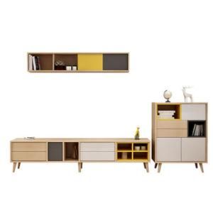 Manufacturer Wholesale Wooden TV Cabinet Designs for Hotel or Home Furniture