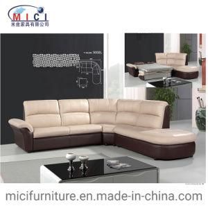 Modern Living Room Furniture Elegant Leather Corner Sofa