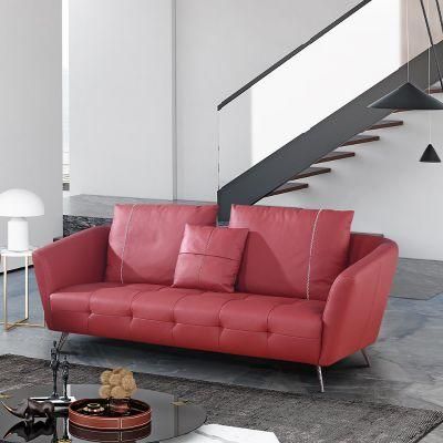 Sunlink Leather Loveseat Sofa Modern Furniture Living Room Couch Sofa Set 3 Seater Sofa